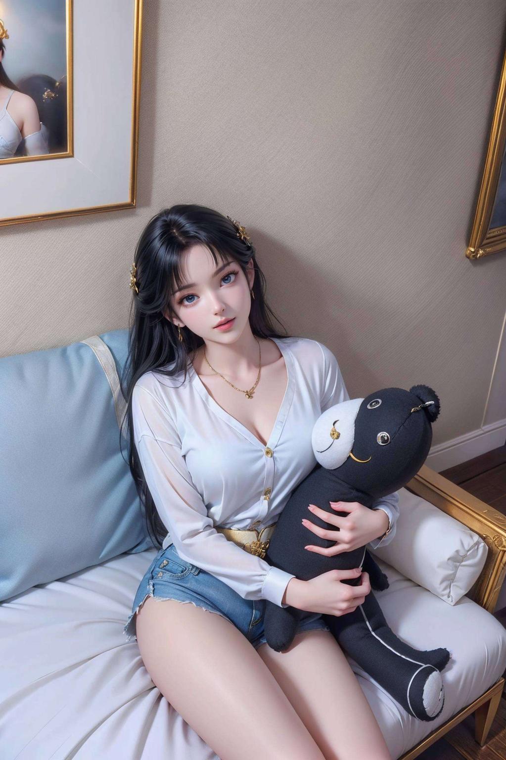 赵丽颖化身碧瑶施展法术