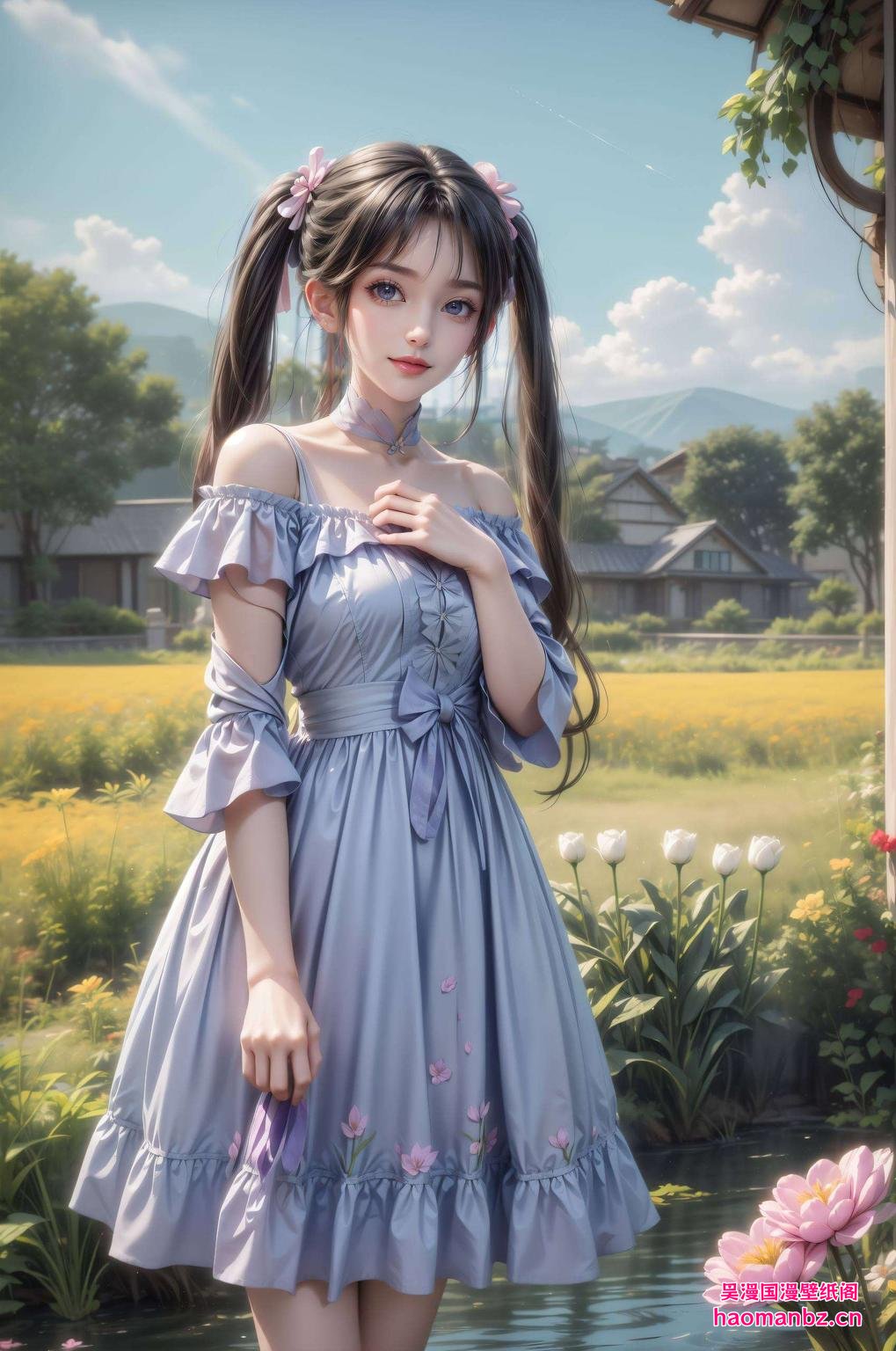 碧瑶的倩影映屏前手机之上梦境现