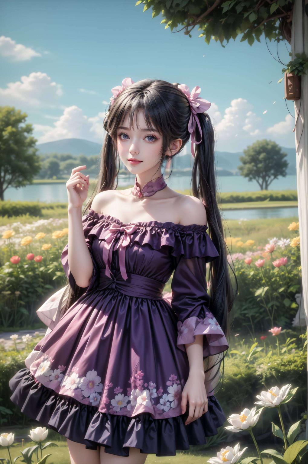 点亮你的平板艺术风碧瑶壁纸大变身