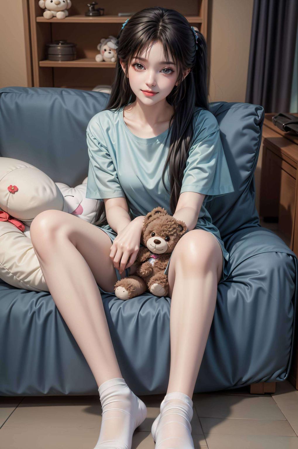 细腻描绘碧瑶眼神深邃