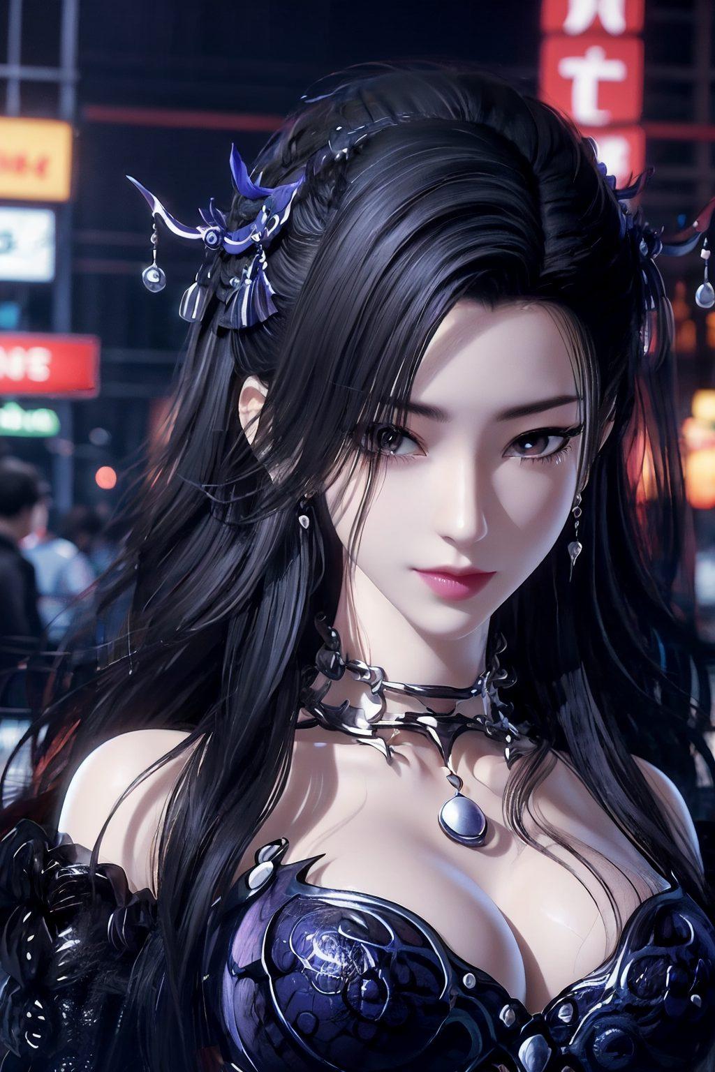 今天给大家带来一组超高清的潮女妖60帧手机壁纸