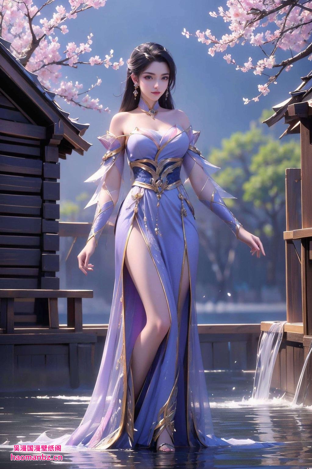 看这细腻的笔触今天给大家带来一组超美的仙武传楚灵玉主题壁纸