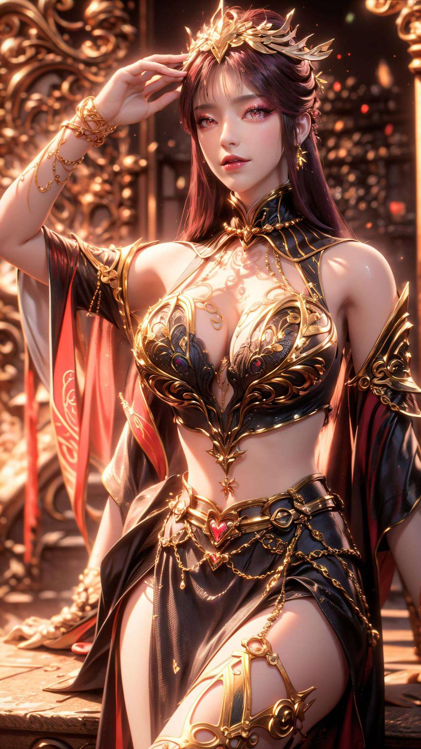 高清壁纸毒血夫人暗夜中的玫瑰