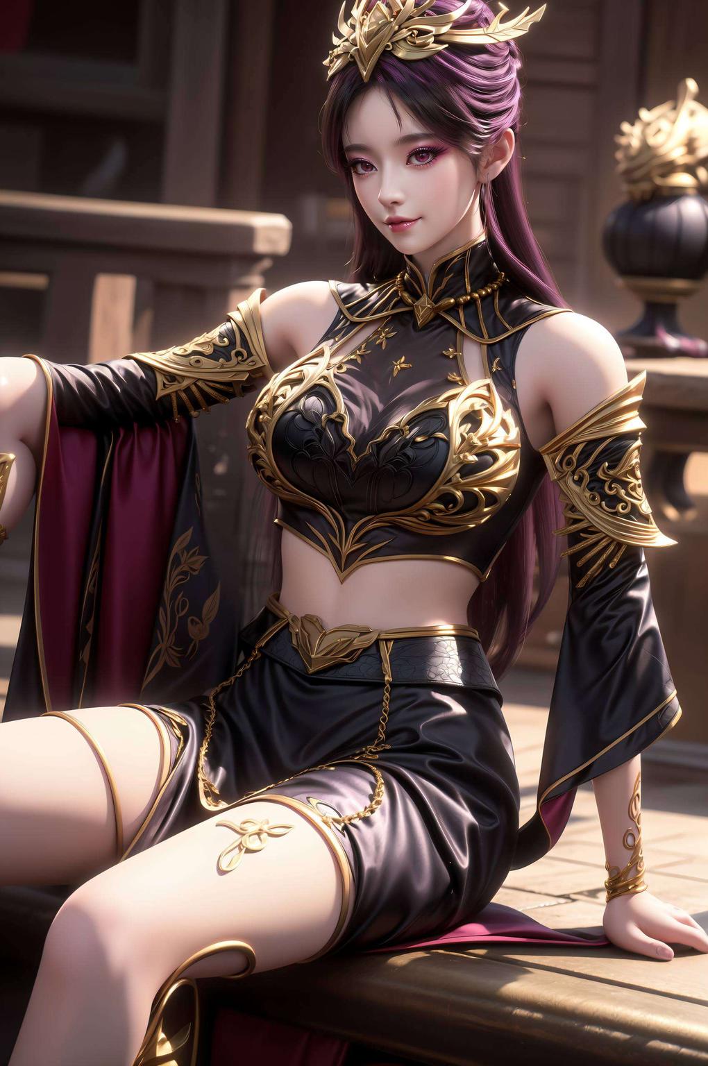 暗黑风格中带着一丝柔美让你爱不释手！