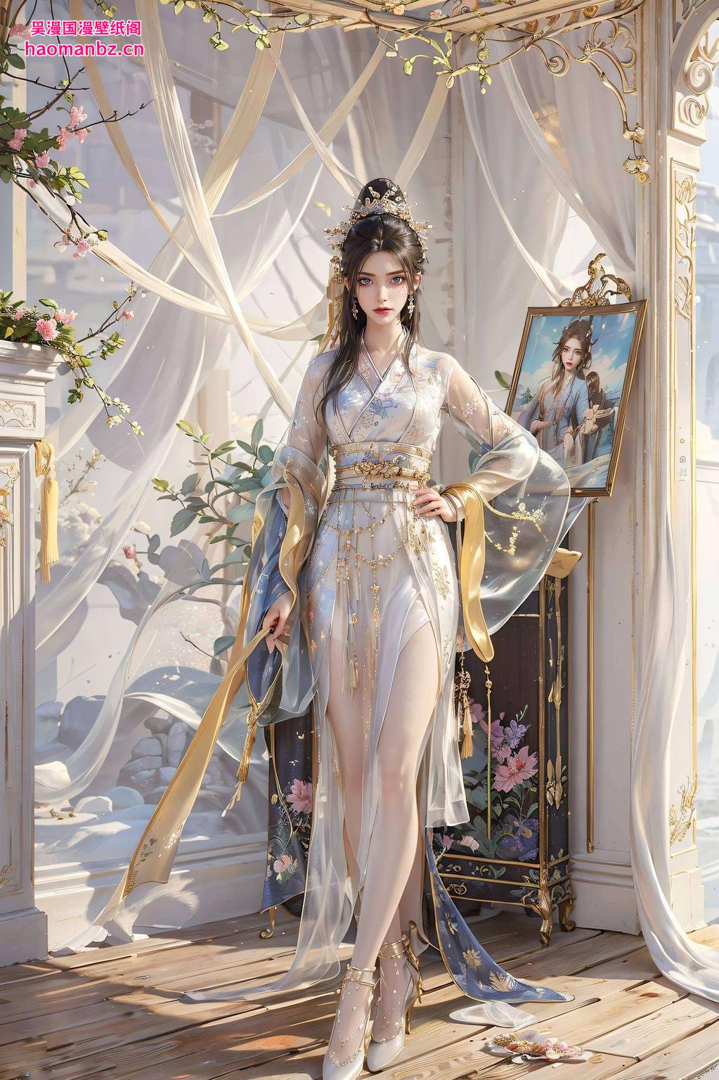 宛如仙子这款壁纸简直美得让人心醉