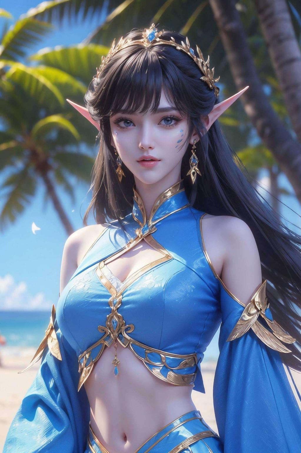 今天给大家带来一款超美的二次元电脑壁纸——凤清儿！高清细腻让桌面瞬间变身仙境