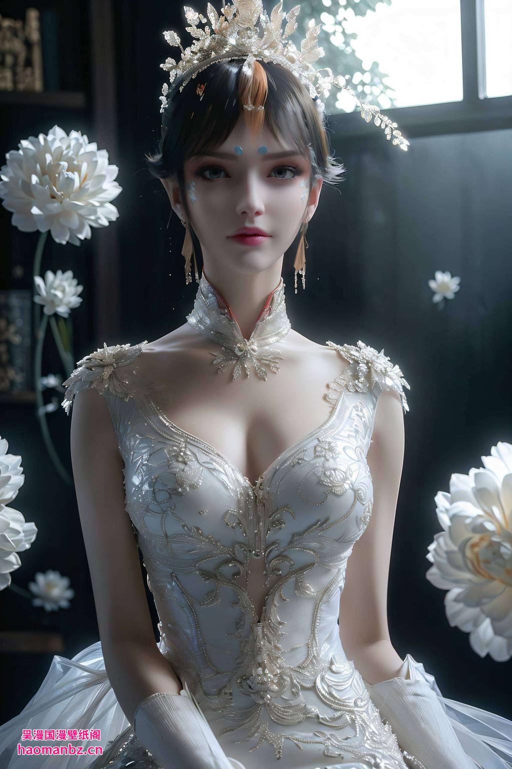 古香古色韵味浓凤清儿美图壁纸