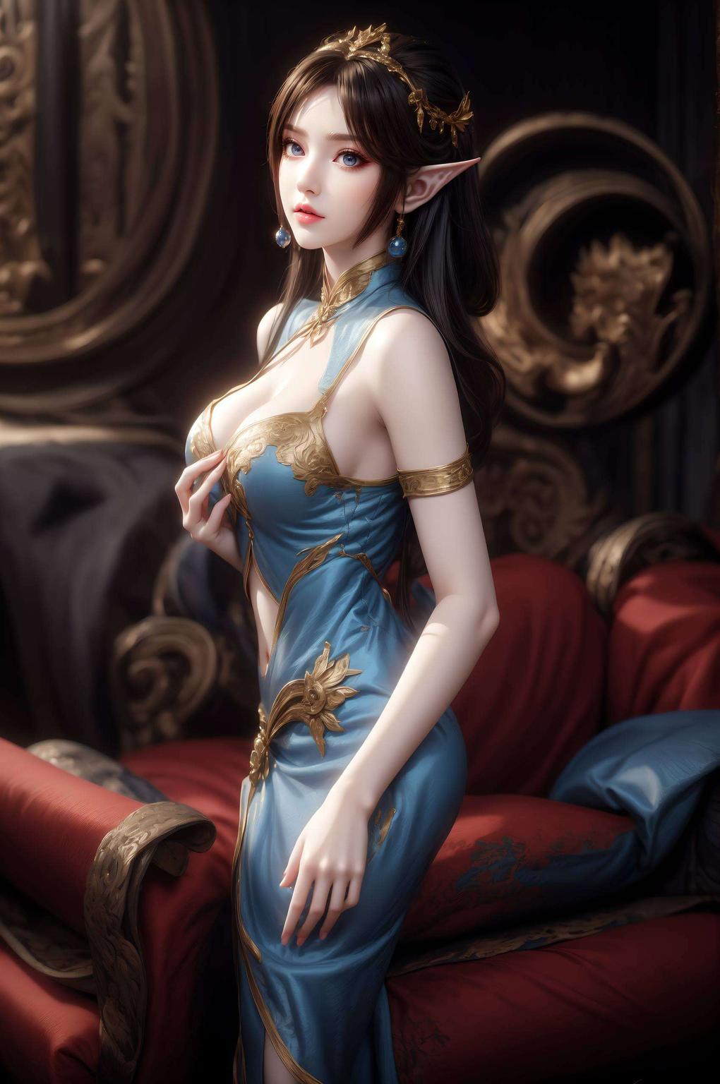 眼神犀利每一个像素都细腻得令人震撼