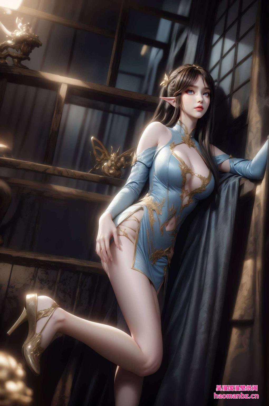 让你的手机瞬间变身古风美人！”“大家好