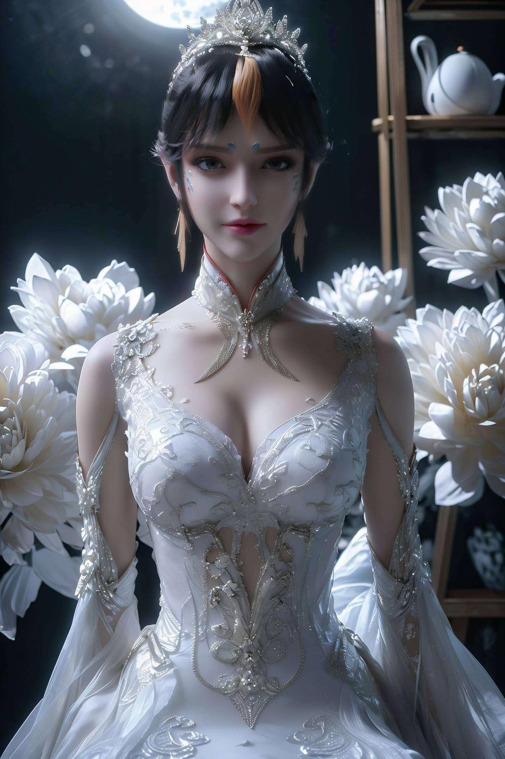 主角是我们的屏保壁纸女神——凤清儿！清新脱俗