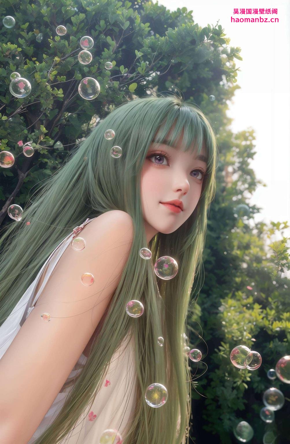 清新养眼Ins风满满的芙蕖背景图