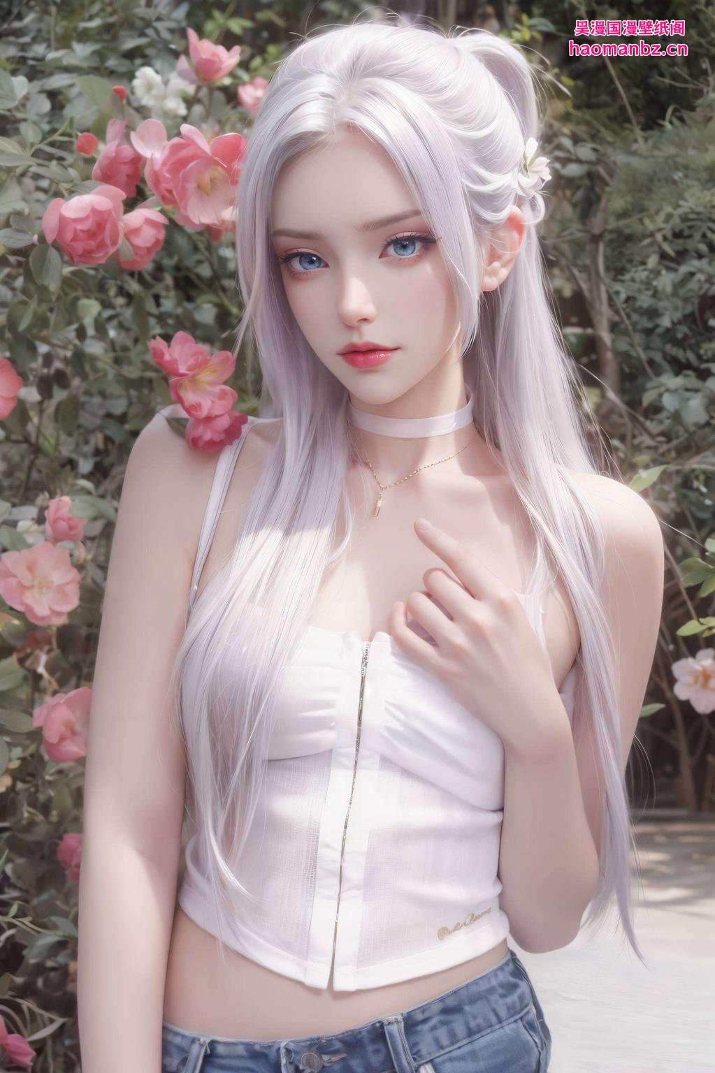 这壁纸深邃眼神