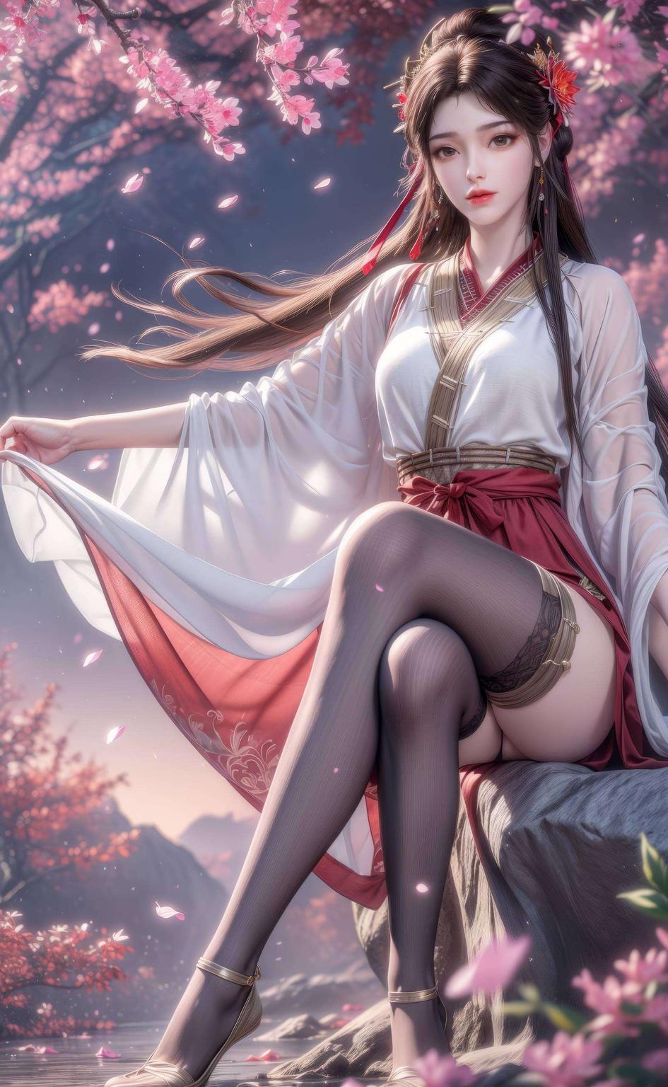 极简风壁纸火灵儿与石昊共舞