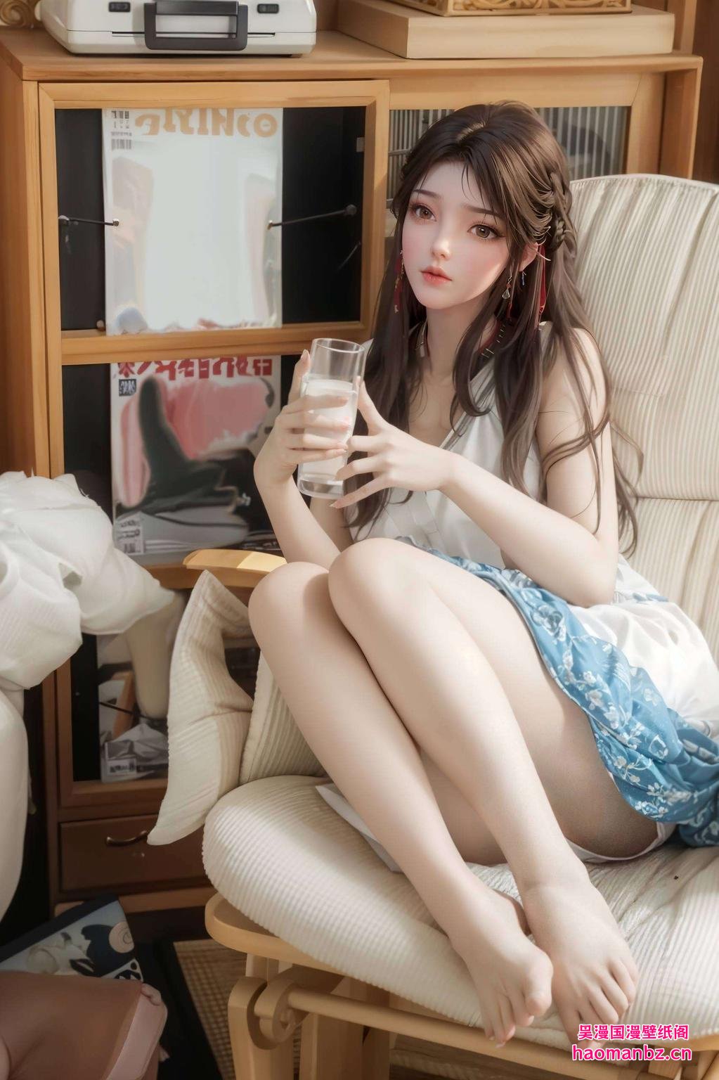 色彩鲜艳点亮你的电脑桌面！这壁纸如动画中的精灵般跳跃