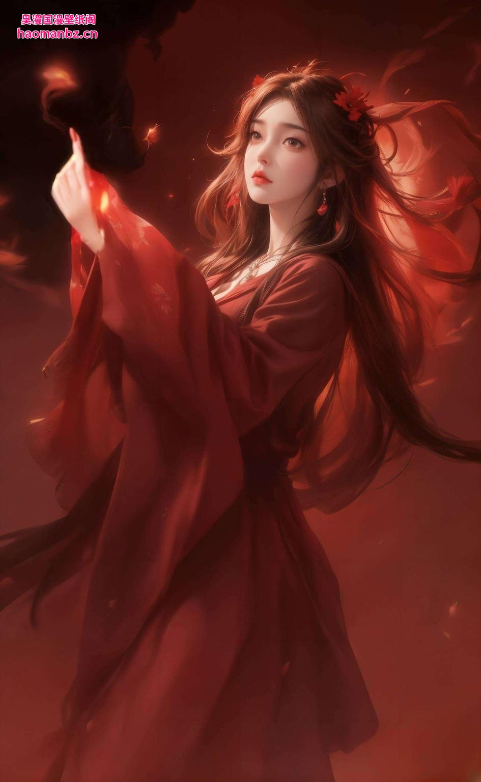 点亮你的IPAD屏保！荒天帝火灵儿壁纸