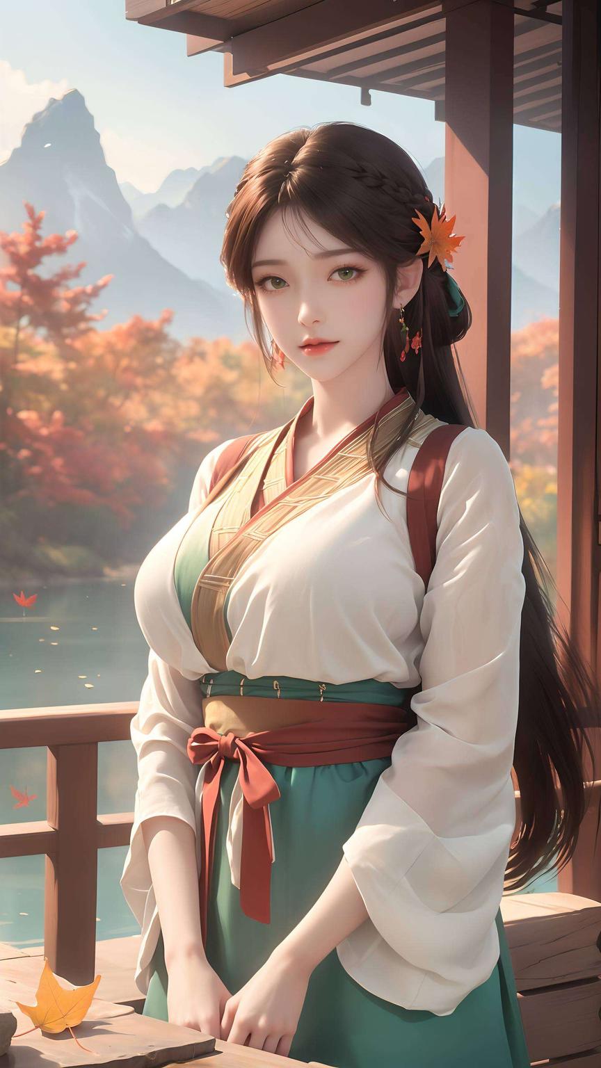 绿色清新iPhone潮图壁纸