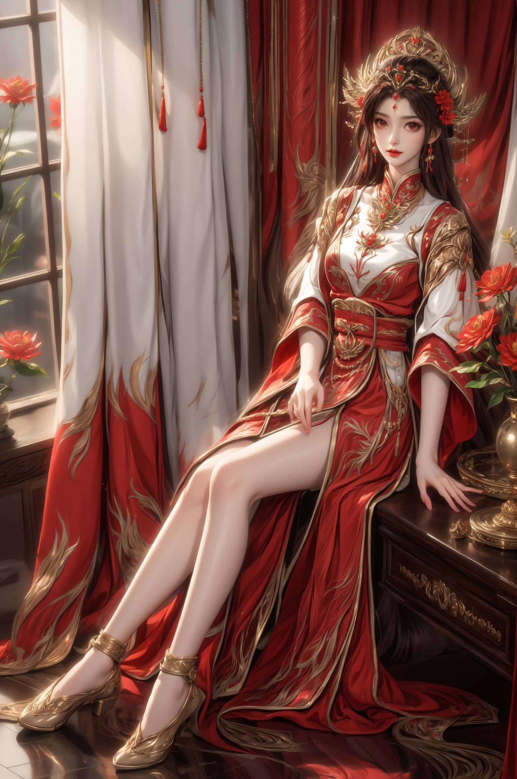 让你的iPhone瞬间变身完美世界！养眼壁纸来袭！完美世界中火灵儿与石昊的浪漫邂逅