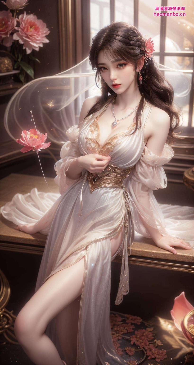 为iPad打造护眼简洁壁纸火灵儿换装