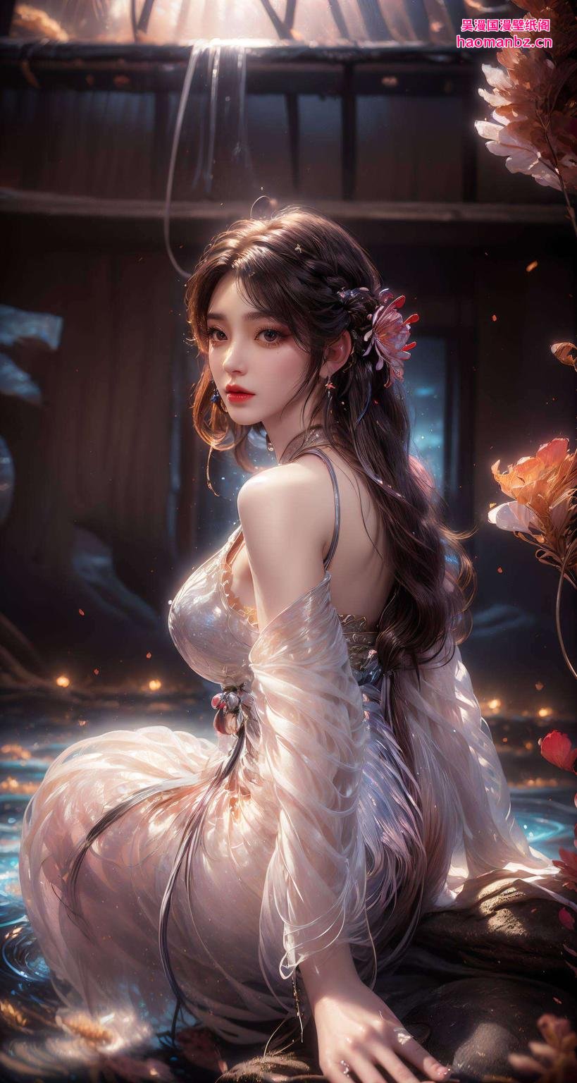 主角是我们灵动可爱的火灵儿！4K超清图片嘿