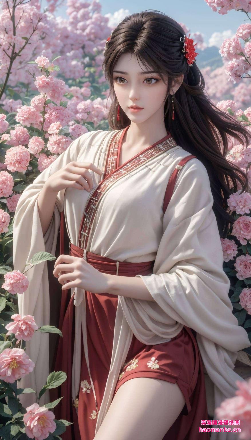 高清壁纸映亮iPhone桌面火灵儿翩翩舞动