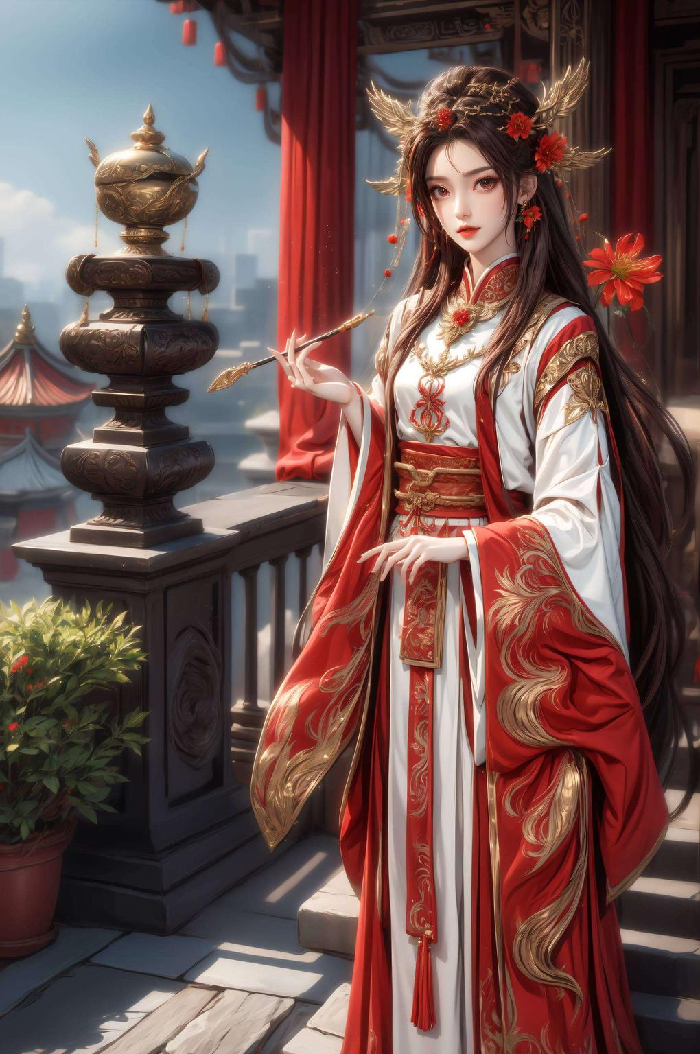 养眼壁纸来袭！林动壁纸与火灵儿古香古色手机一换