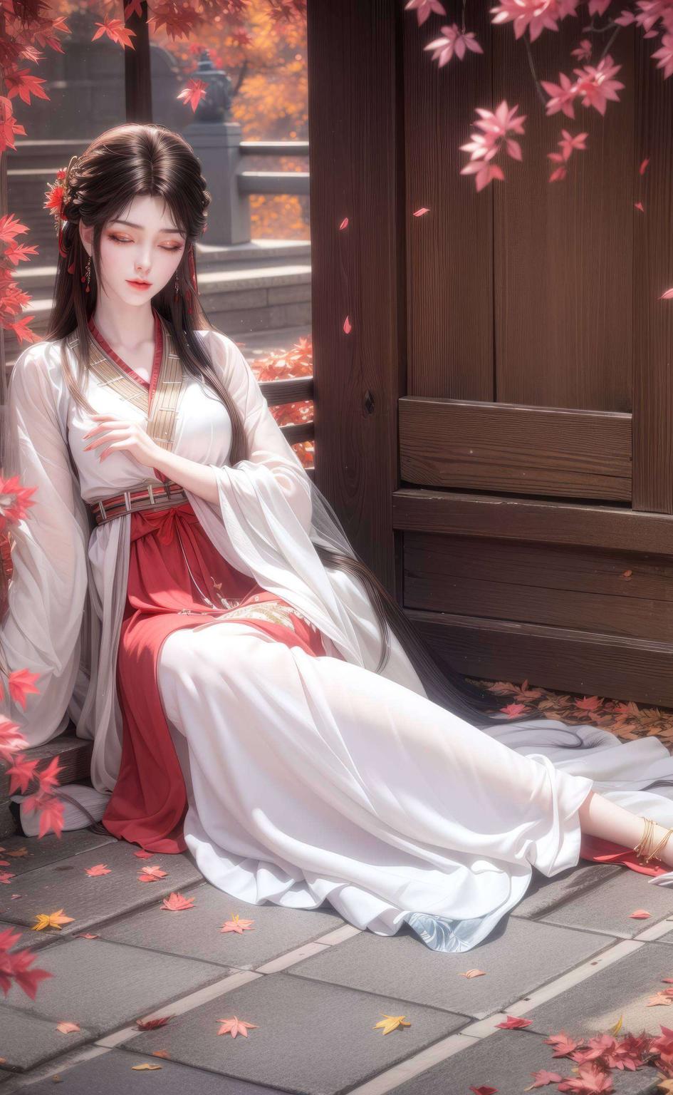 手机瞬间变身艺术馆！📱#国漫之美# #火灵儿壁纸# #高清4K#高清画质