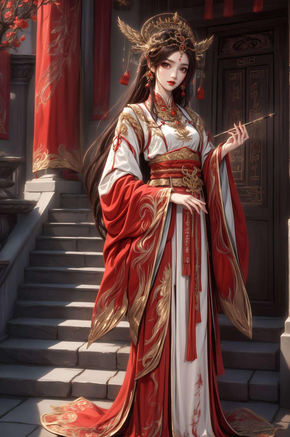 这款火灵儿超清竖屏壁纸不仅清晰度高