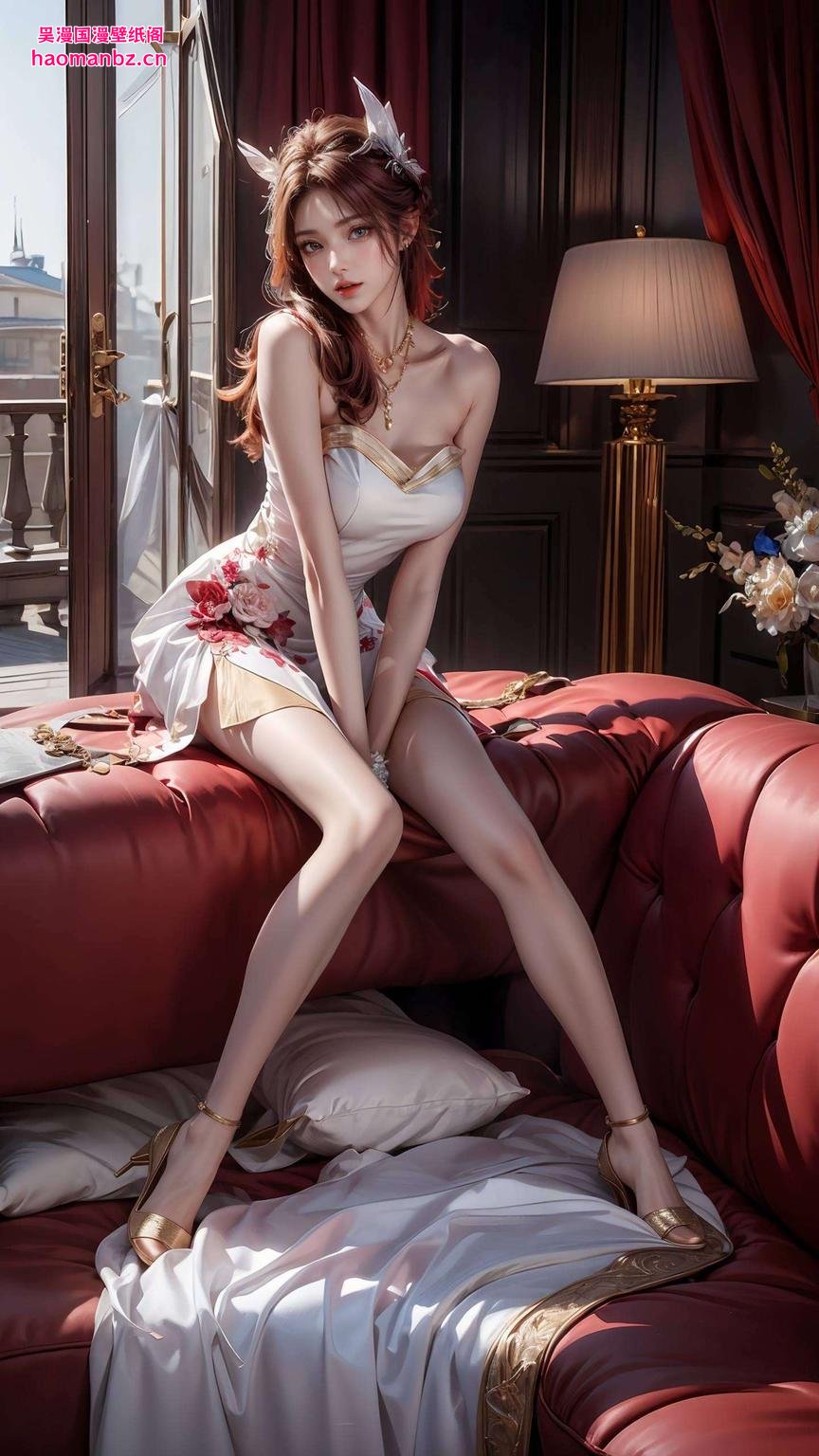 苹果设备上的高分辨率正脸灵动可爱