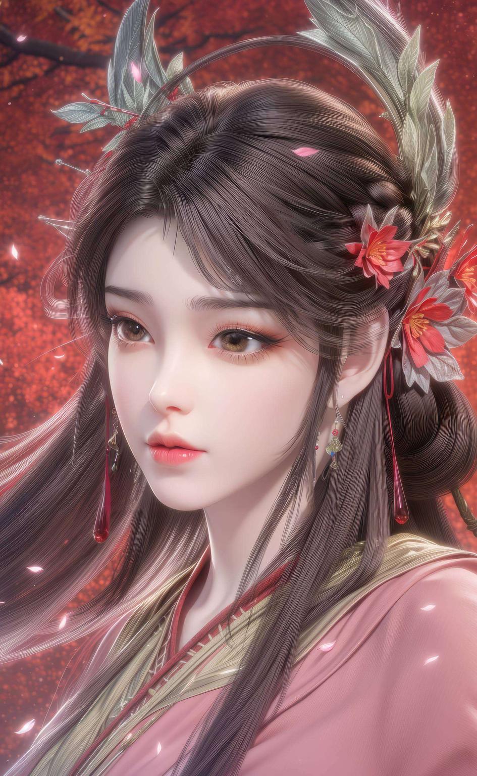 国漫女神火灵儿唯美壁纸