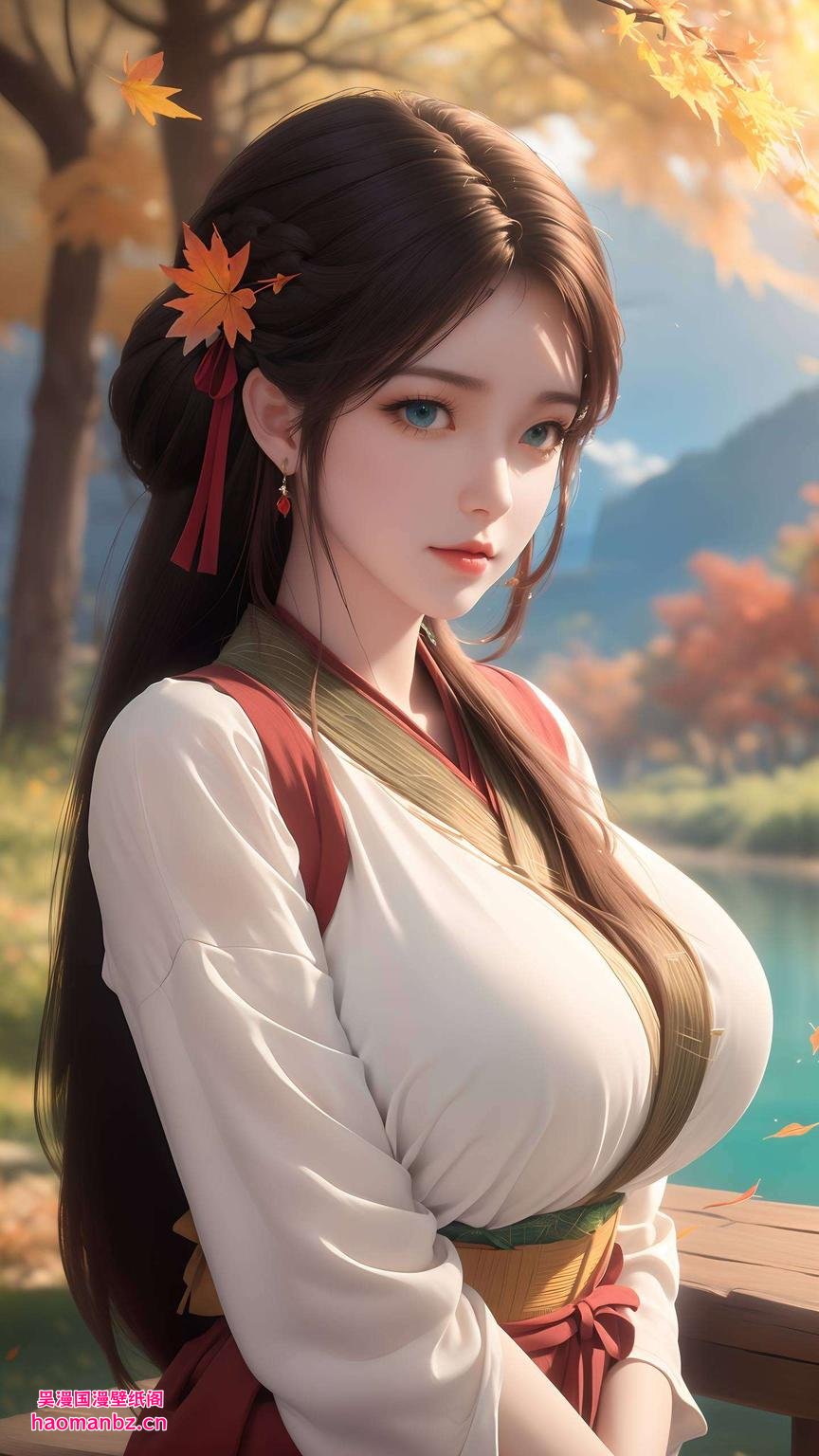 梦幻国风绚烂光影映桌面