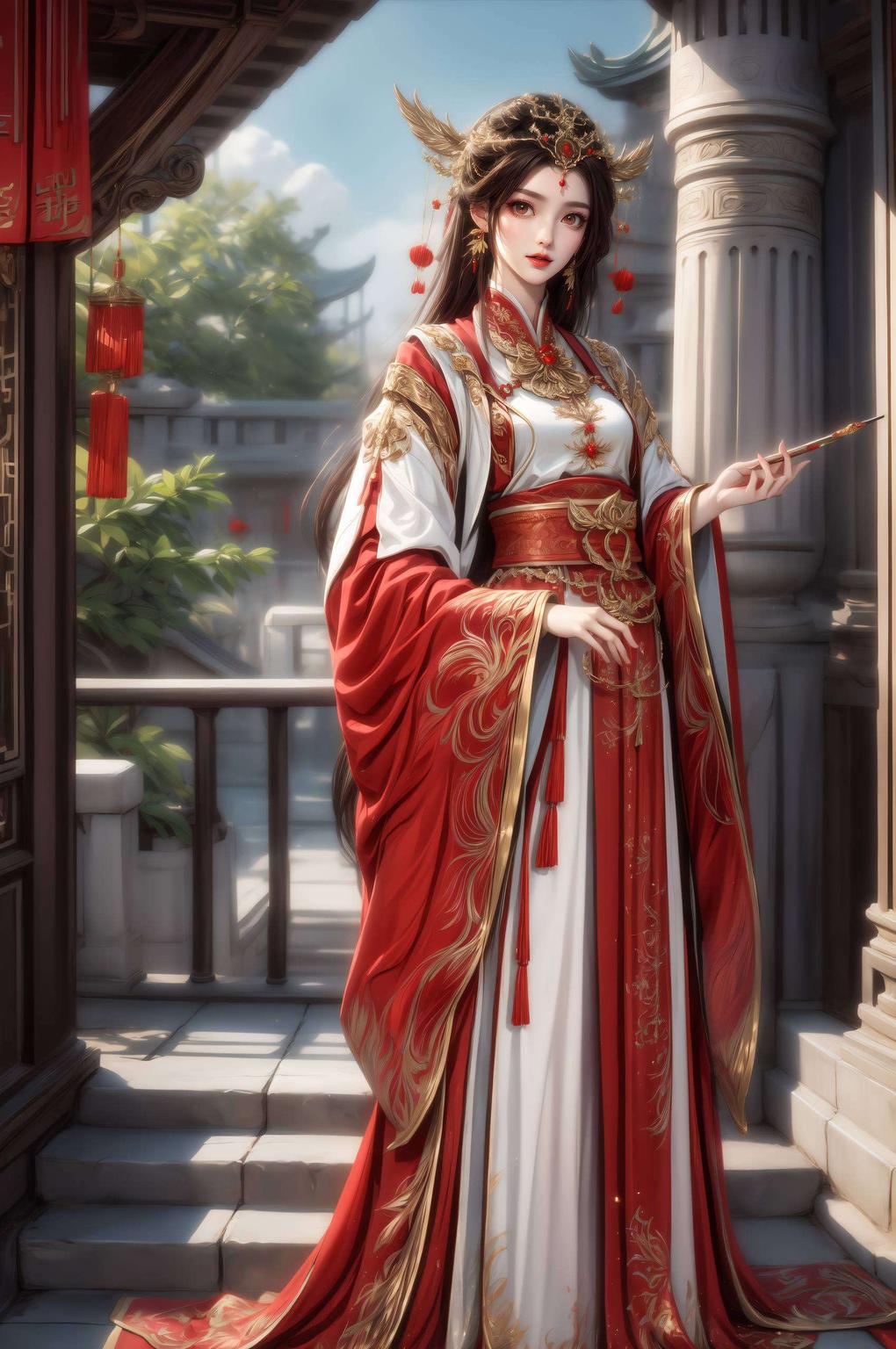 火灵儿云曦壁纸古韵盎然