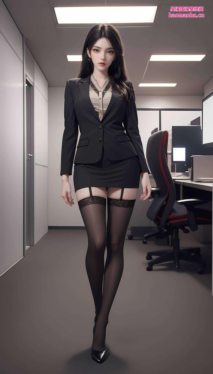 养眼又极简火灵儿剧场版壁纸