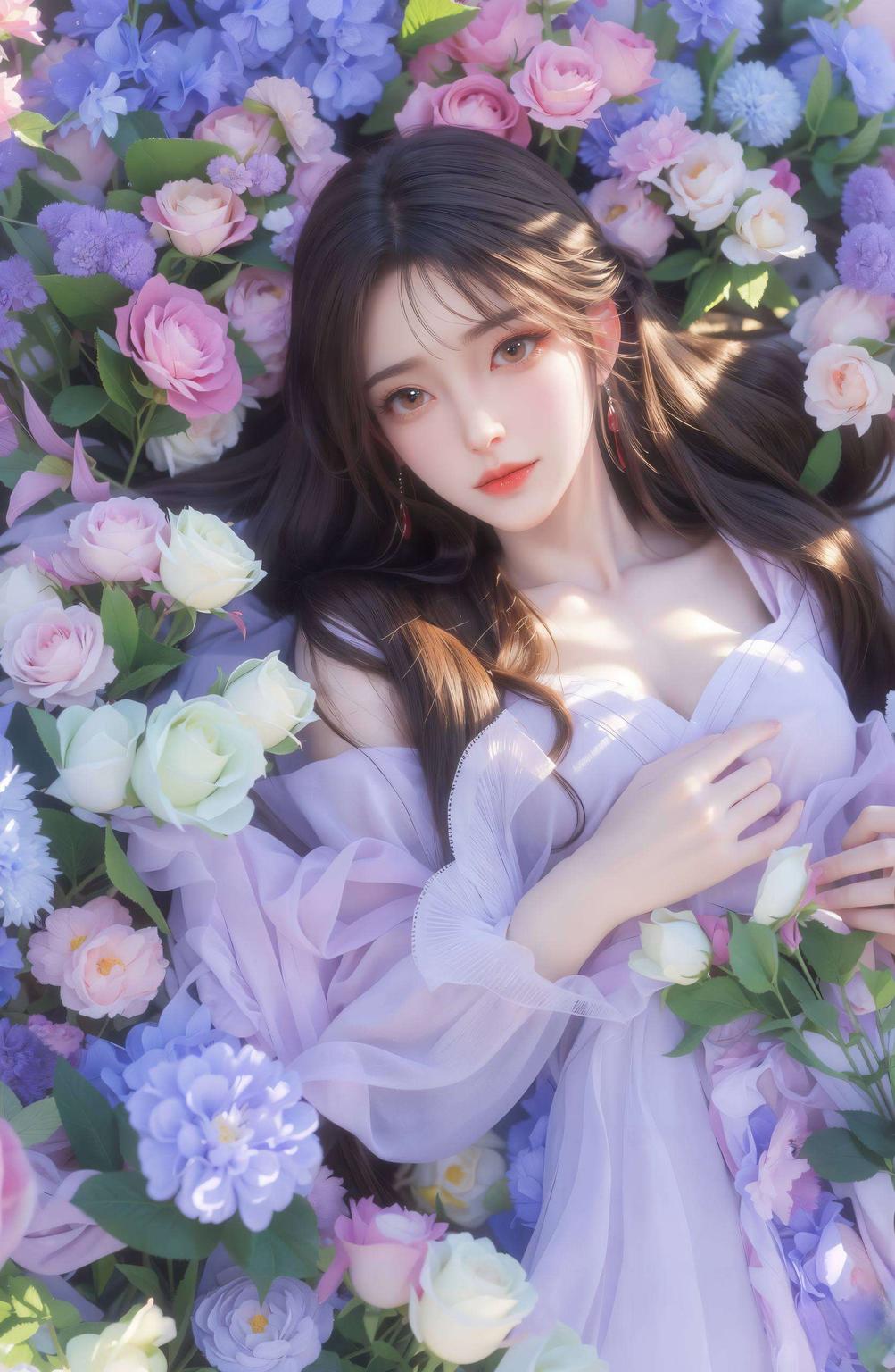 火灵儿竖屏壁纸灵动光影