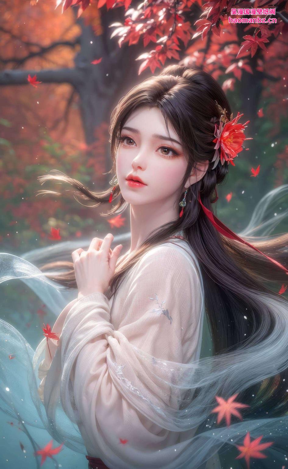 火灵儿正脸高清壁纸美得让人心动！