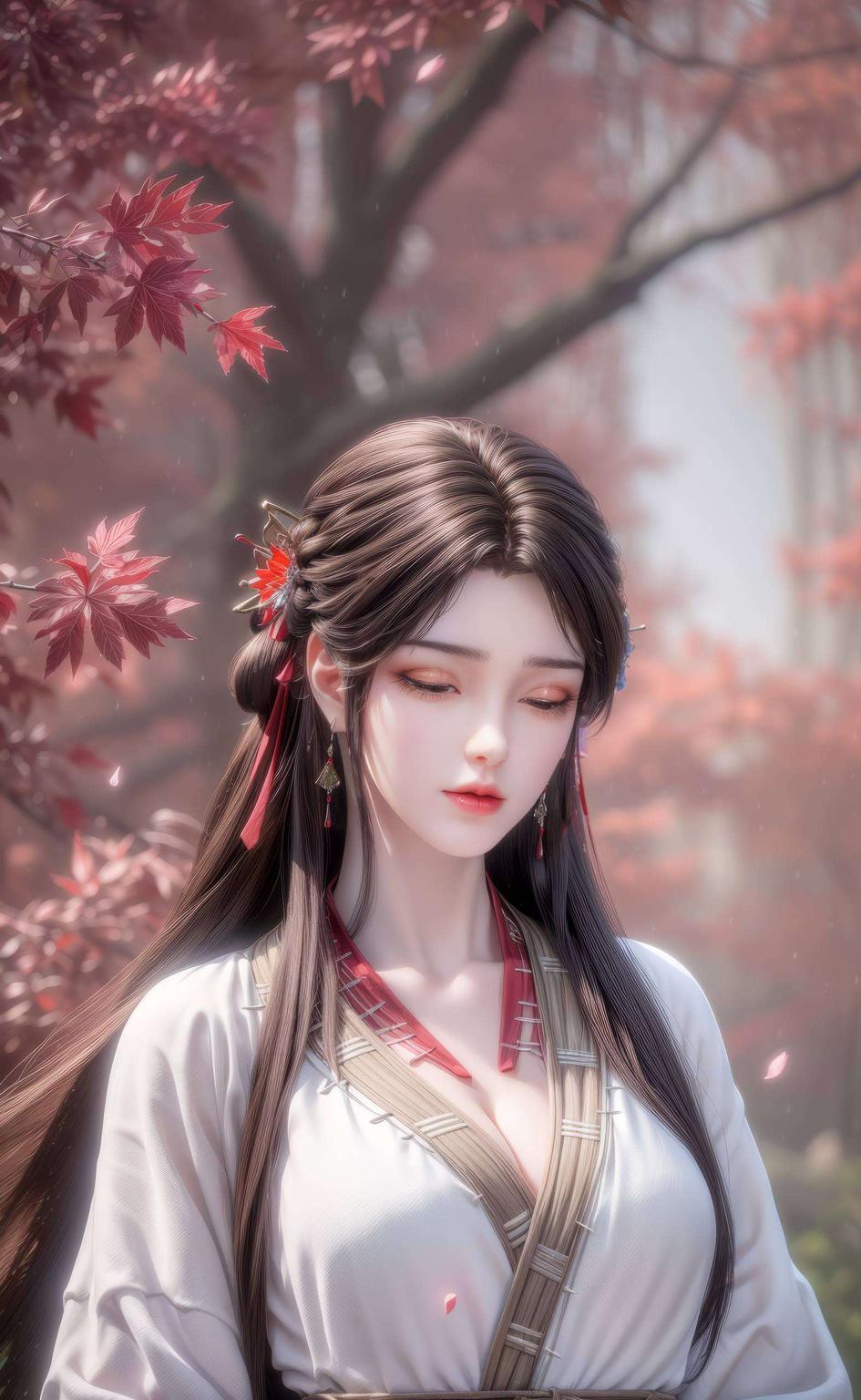 今天给大家带来一款超美的简洁壁纸！🎨 火灵儿的壁纸背影