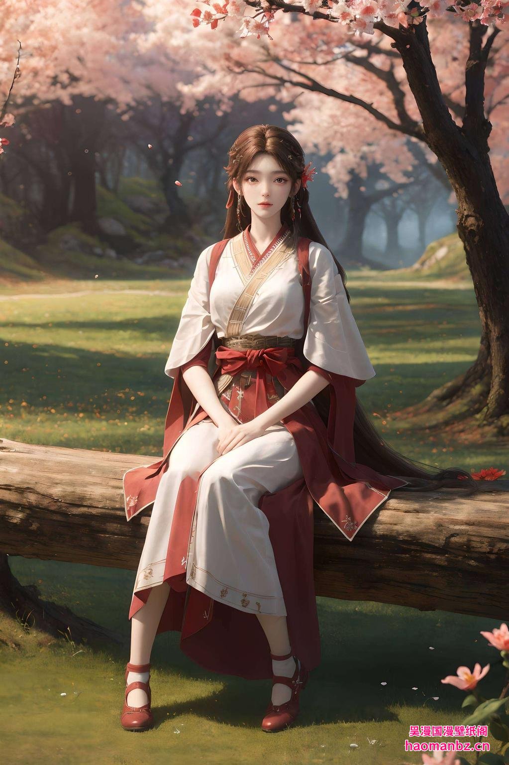 美得各有千秋云曦白衣胜雪