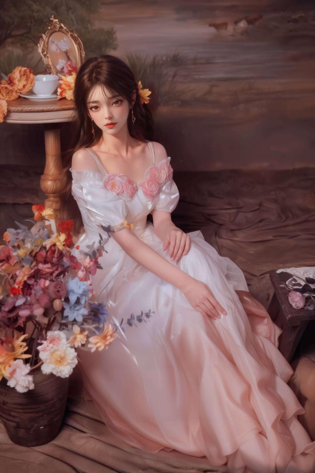 让你的手机瞬间变身艺术品！背影中的火灵儿神秘迷人