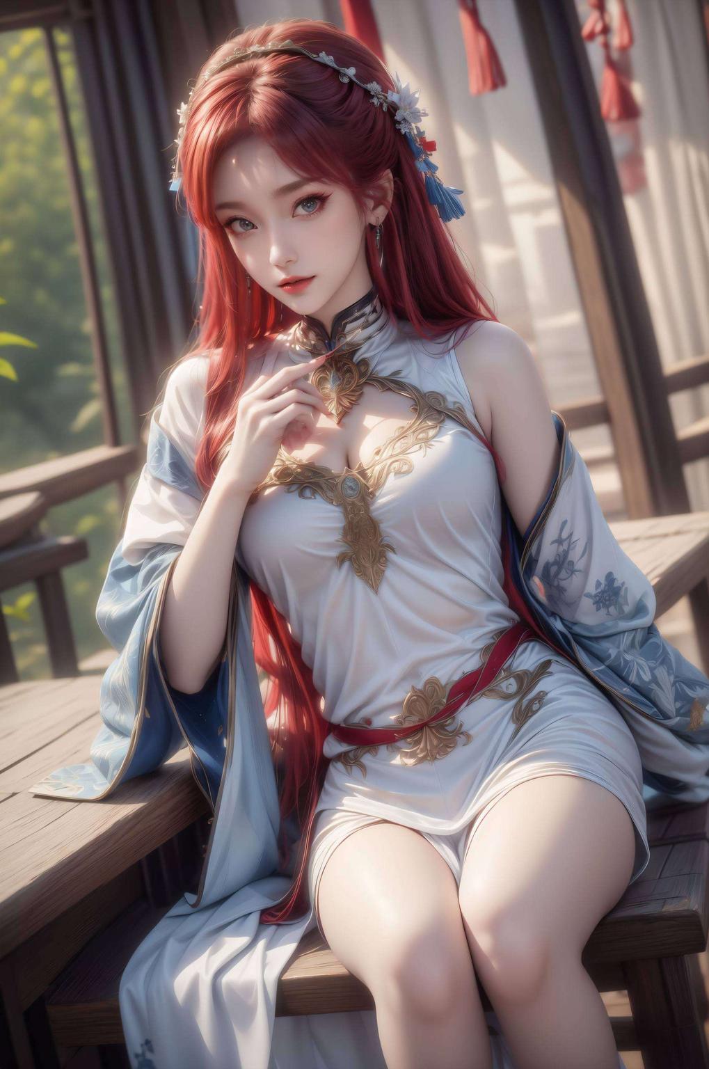 今天给大家带来一款超美的国漫降臣AI壁纸！粉色调的设计