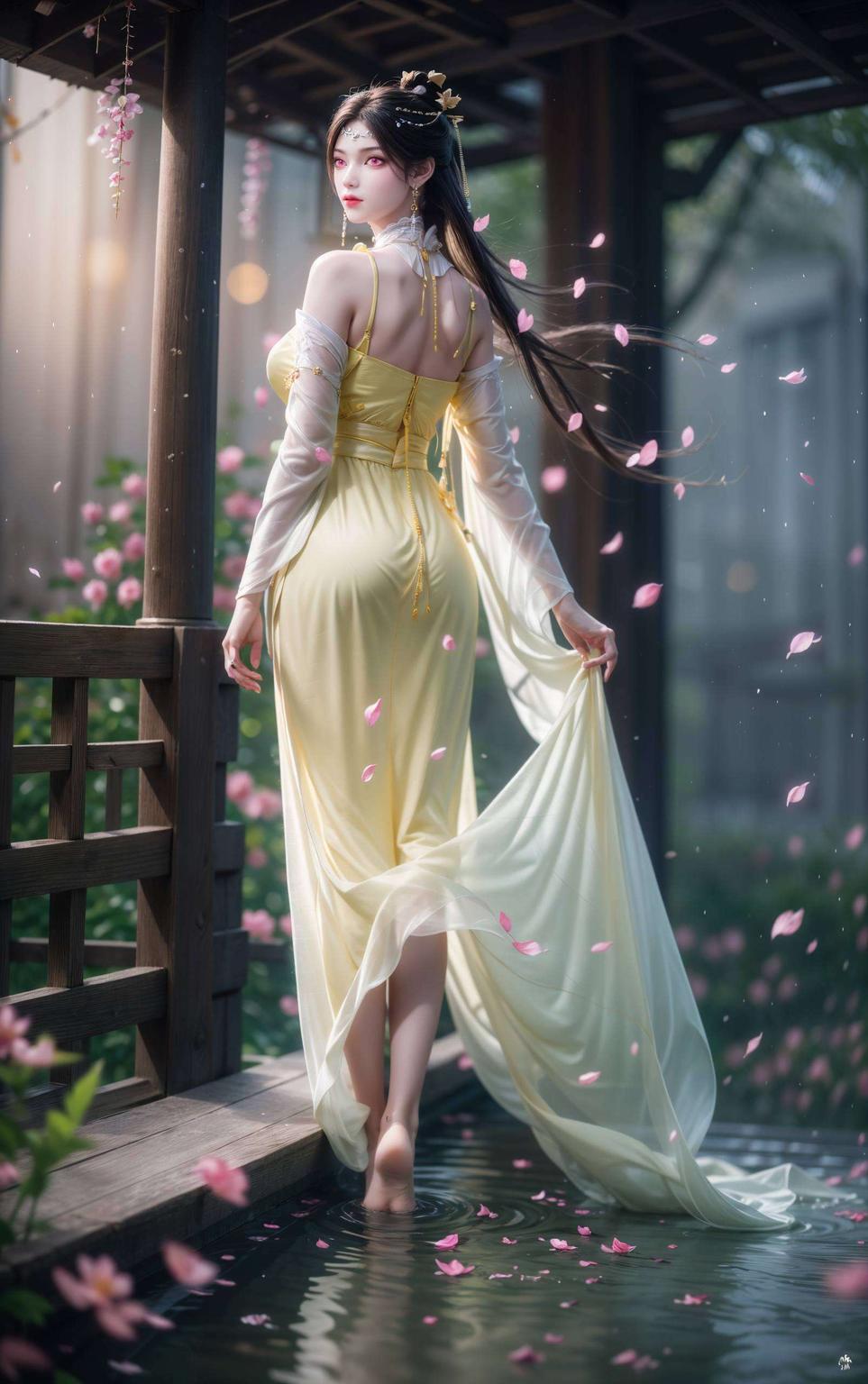 4K分辨率带你领略细腻之美！画风精致这款金瓶儿横屏高清壁纸