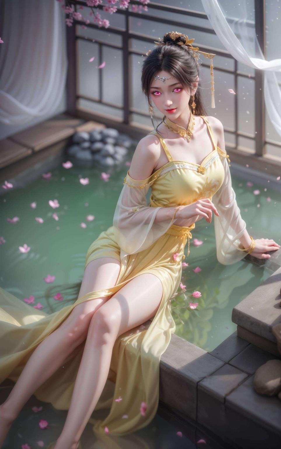 点亮视觉盛宴金瓶儿AI素材