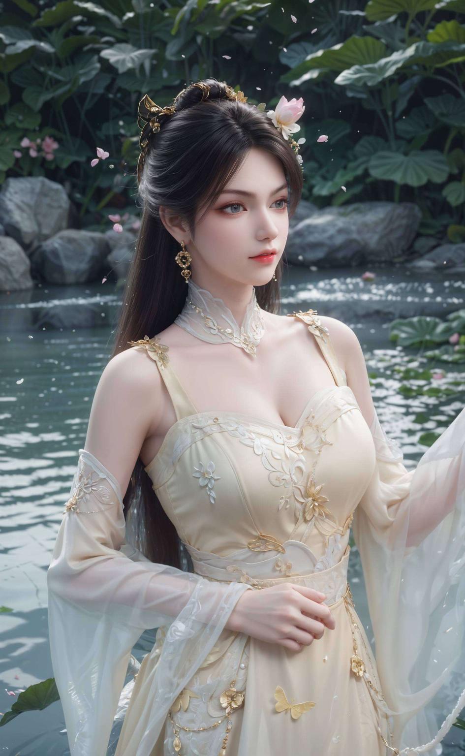 仙气绕全身金瓶儿翩翩舞