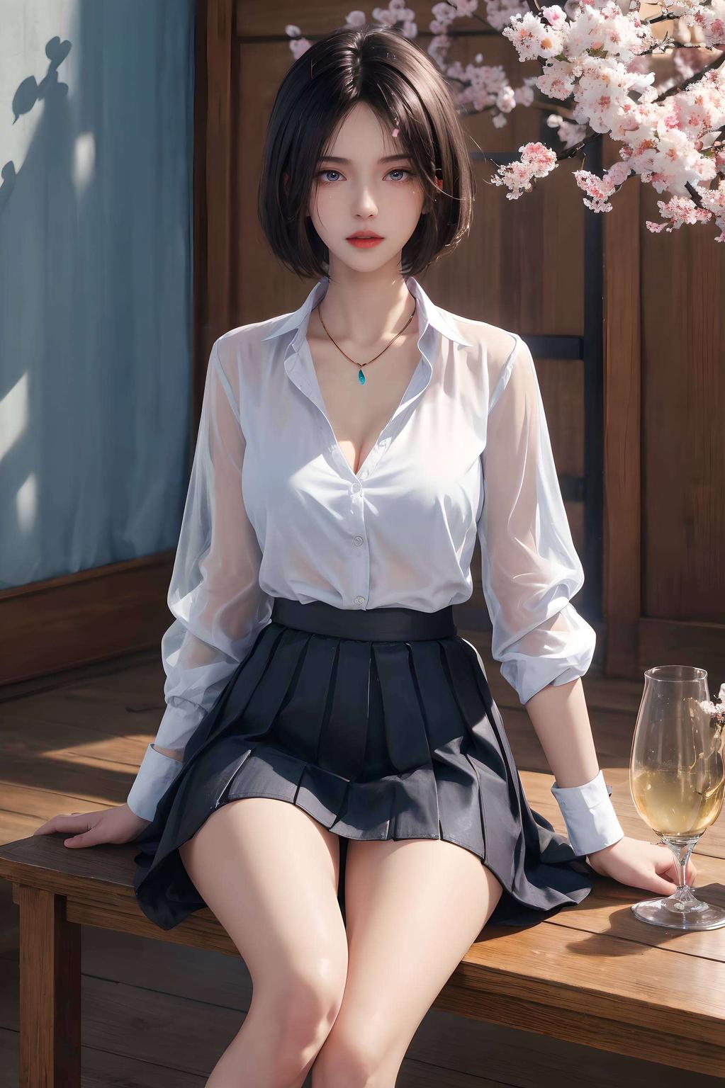 简直美爆了！姬如雪看烟花的壁纸头像你知道是第几季的吗？烟花璀璨