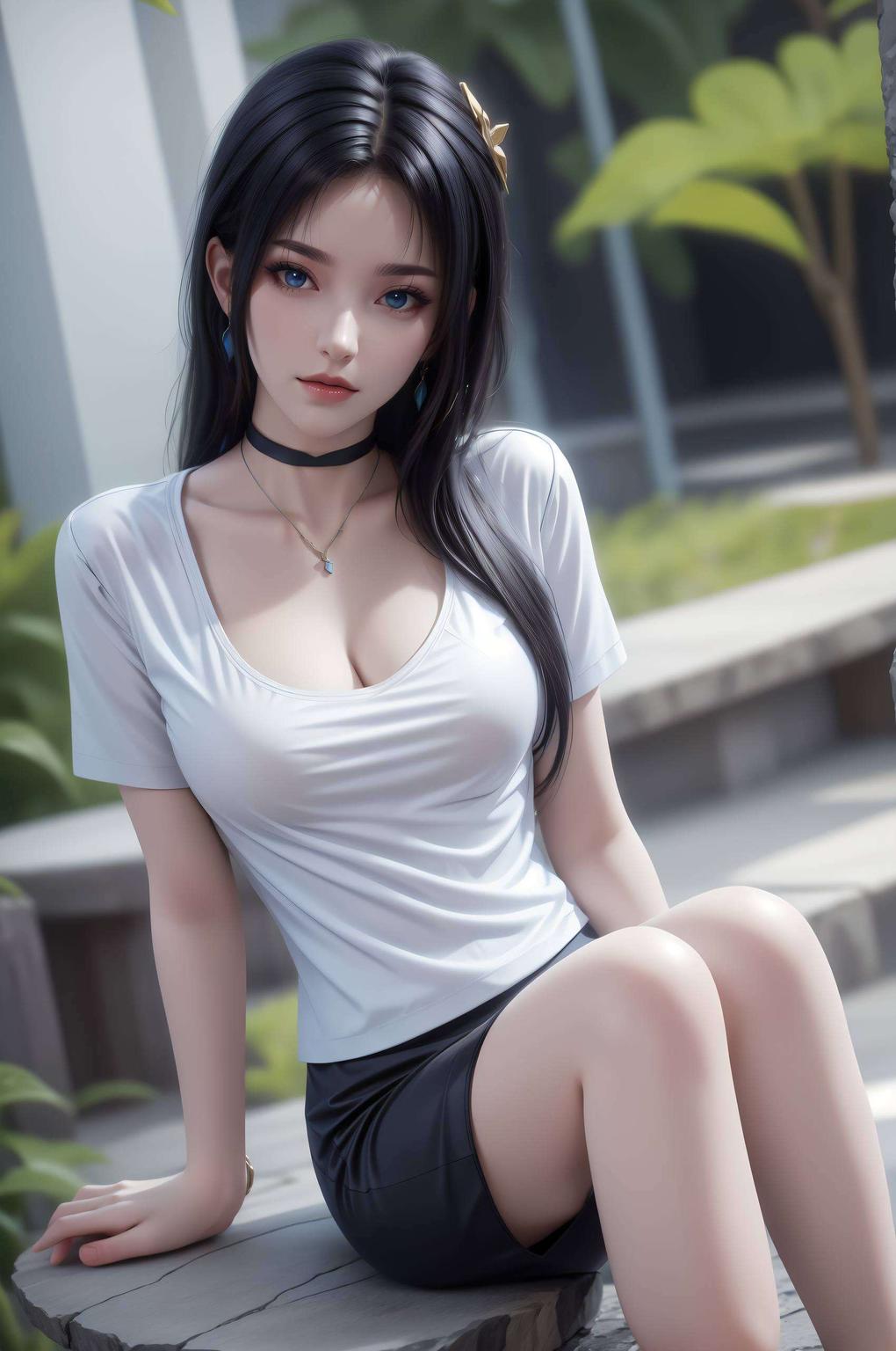 美得让人心动幽蓝光影