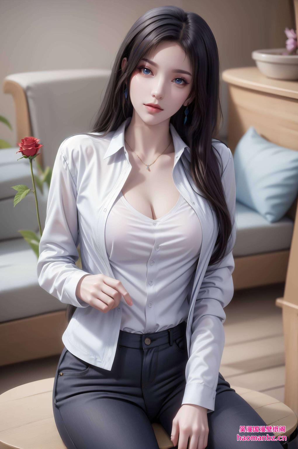 感受神秘与优雅的双重魅力高清护眼