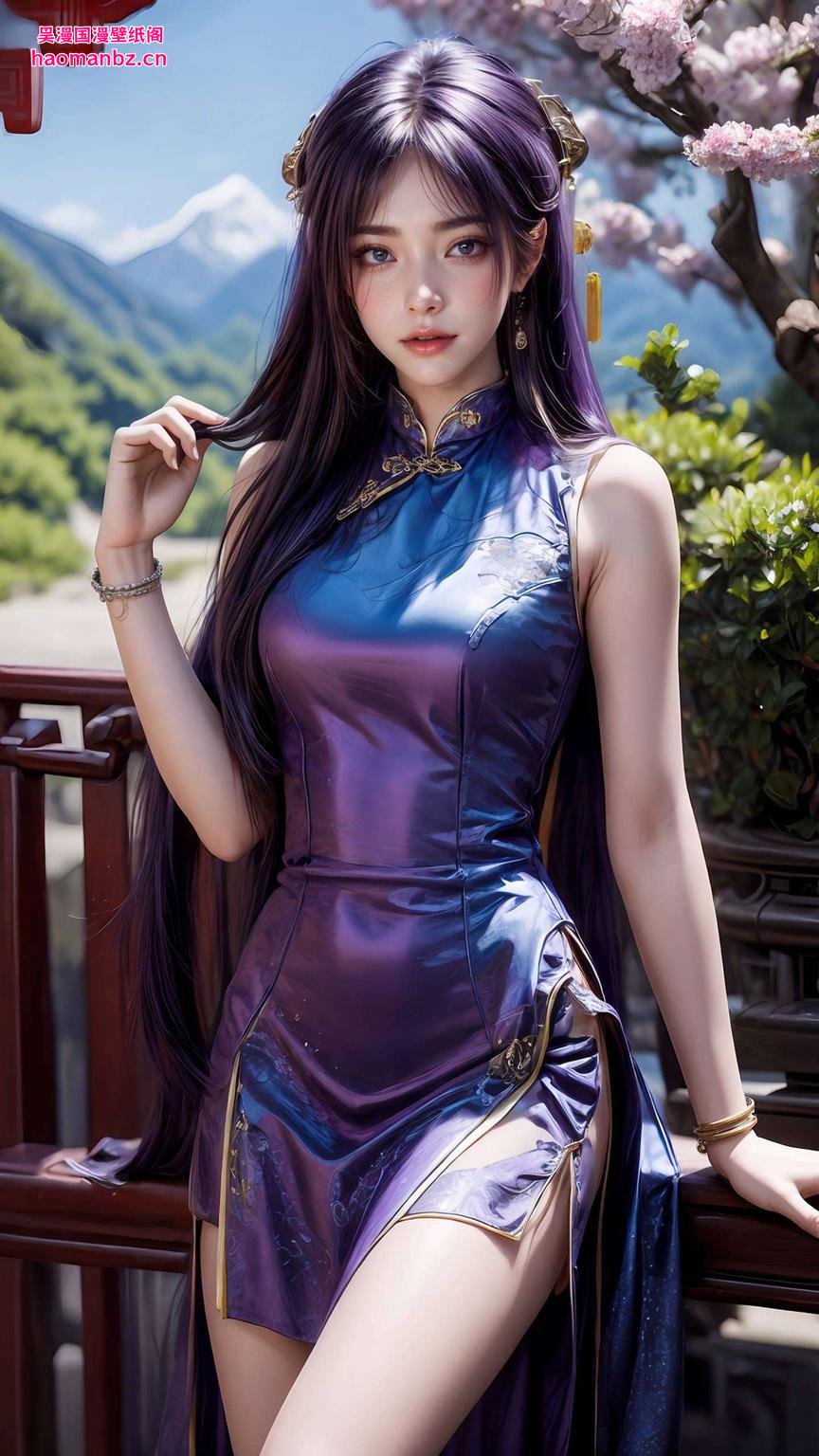 姬紫月4K壁纸点亮你的手机屏幕