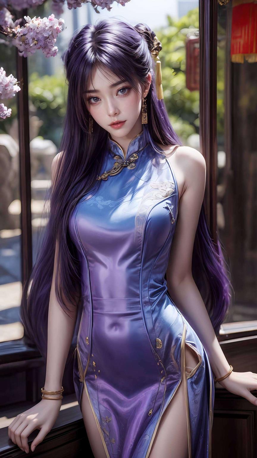 大家好！今天给大家带来一款超精致的姬紫月动态壁纸Windows 10专属