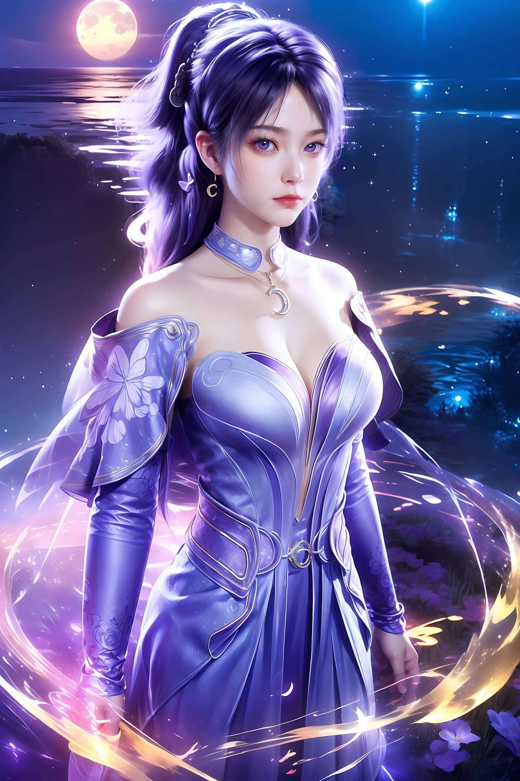 让我们一起享受这场视觉盛宴吧！🎨✨姬紫月古风壁纸