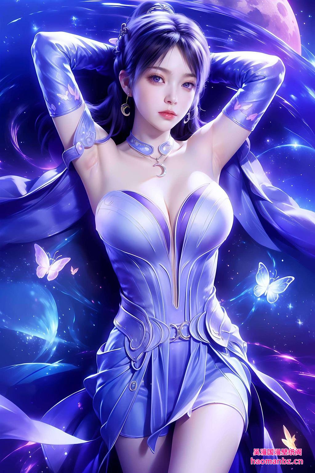 美轮美奂姬紫月动态壁纸