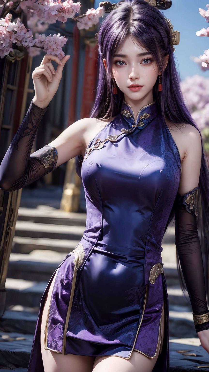 姬紫月清凉照带你享受视觉清凉