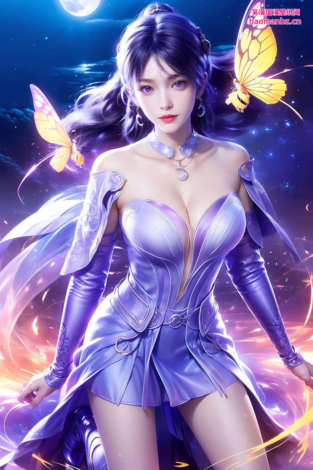 每一帧都是精美绝伦的视觉盛宴姬紫月高清壁纸